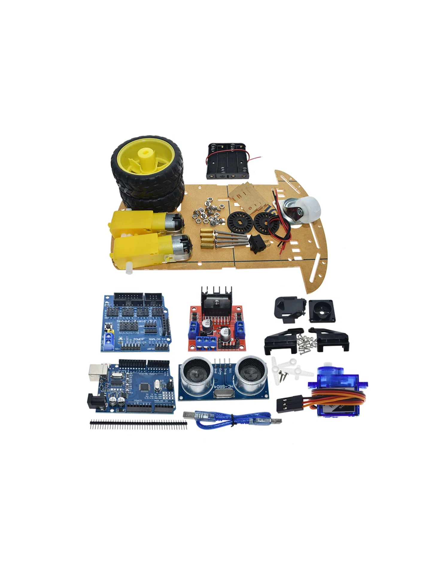 Kit Robot Evita Obstaculos